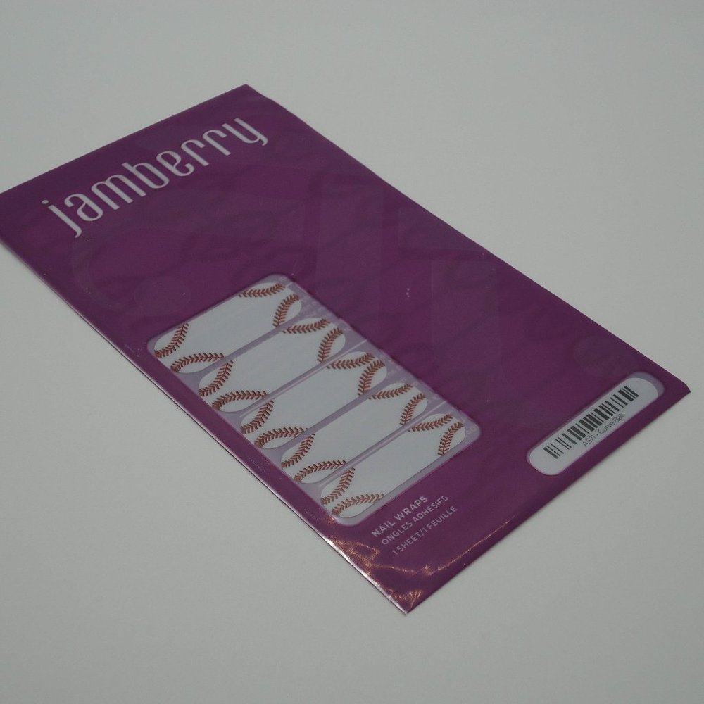 Rare Jamberry Nail  Wraps Curve Ball